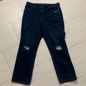 Dark wash, express jeans